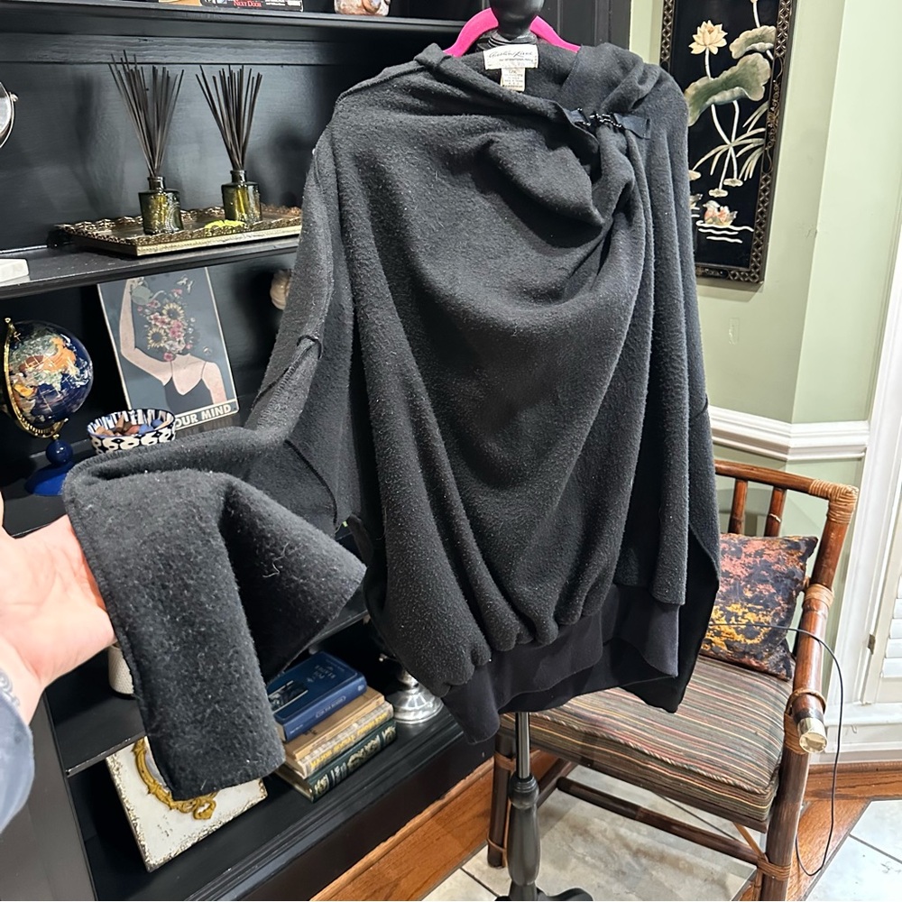 Austin Kane Oversized Fleece Pullover – Men’s L/XL – Soft Warmth in Charcoal